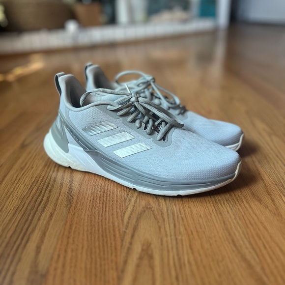 Adidas Gray Response Super Sneakers Shoes Size 9 Walking Running Classic Shoes - Picture 2 of 7